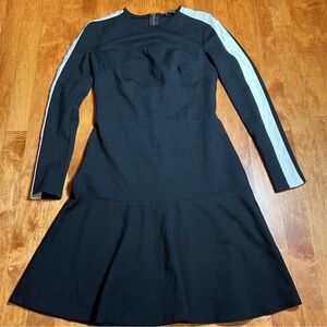 Ralph Lauren Black Dress with White Sleeve